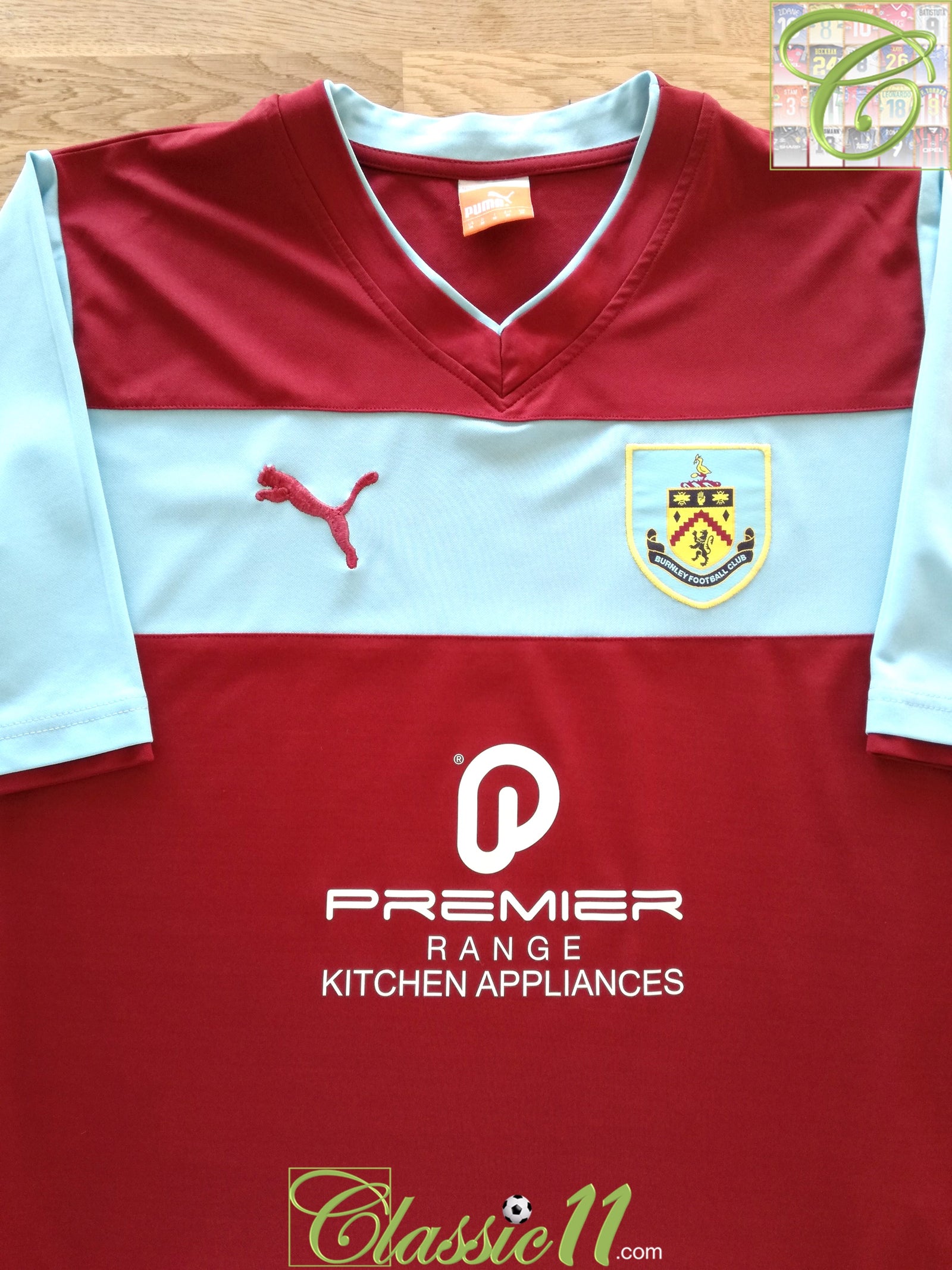 2012/13 Burnley Home Football Shirt (M)