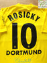 2002/03 Borussia Dortmund Home Football Shirt Rosicky #10 (S)