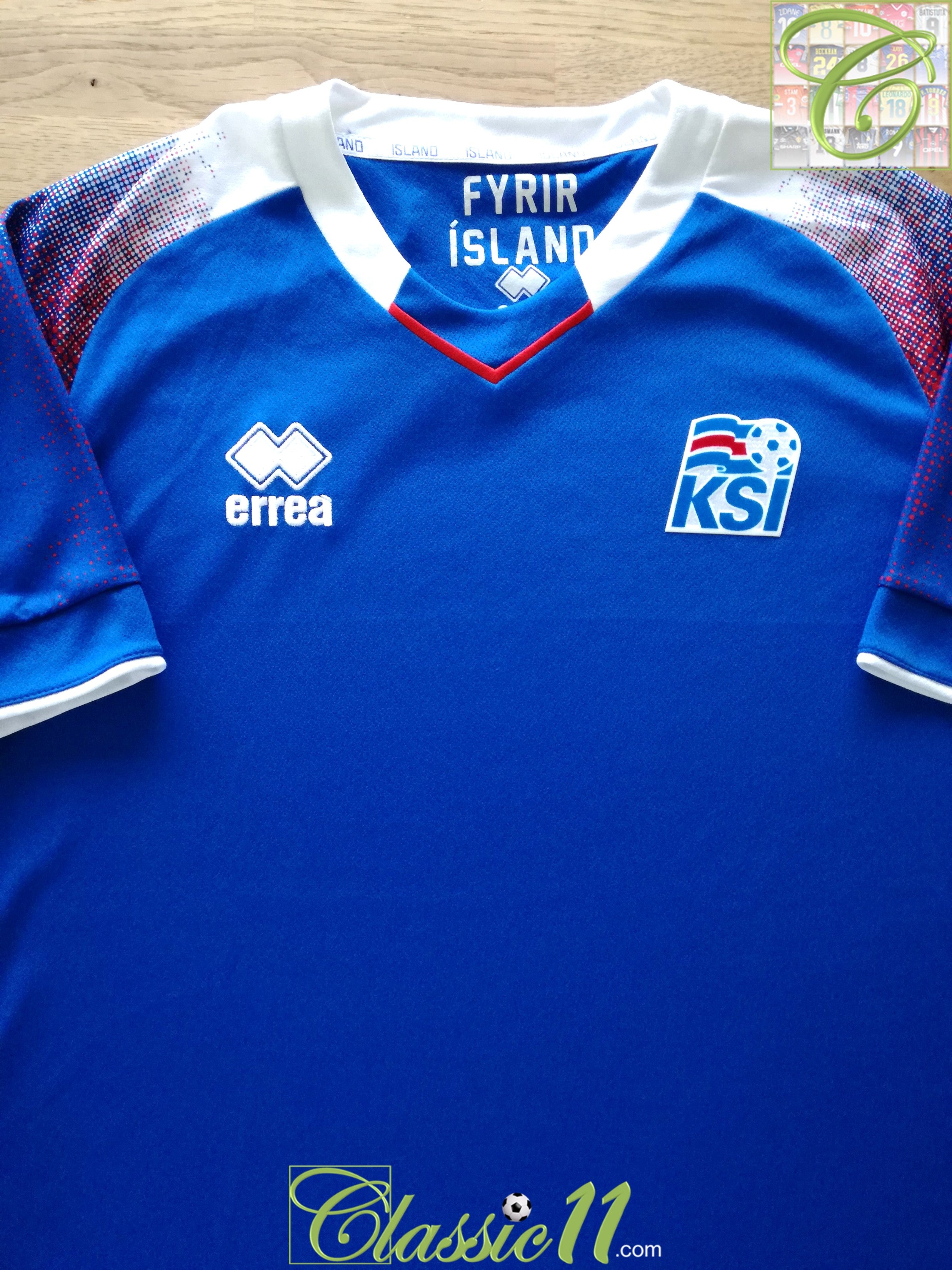Maillot Islande vintage Coupe du Monde 2018 - Vintage Football Area Maillot Islande vintage Coupe du Monde 2018 - Vintage Football Area