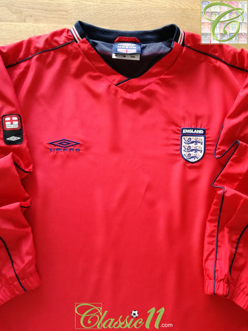 2002/03 England Football Training Drill Top