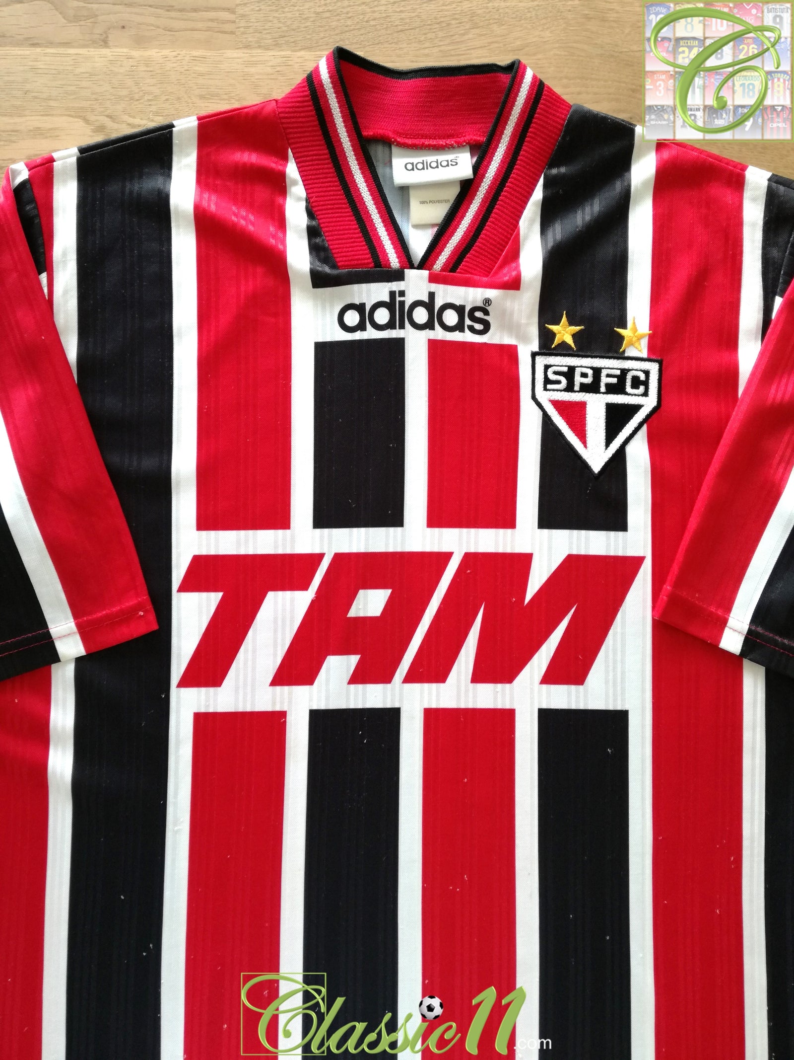 1996 Sao Paulo Away Football Shirt (M)