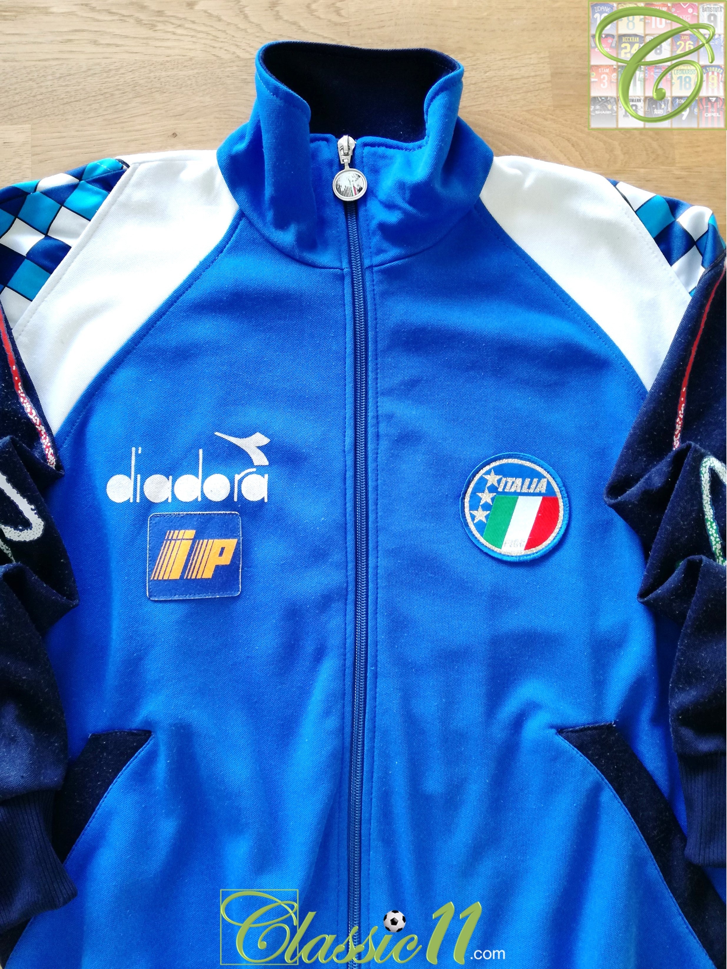 1990/91 Italy Player Issue Track Jacket (M)