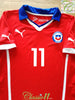 2014/15 Chile Home Football Shirt Vargas #11 (S)