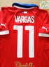 2014/15 Chile Home Football Shirt Vargas #11 (S)