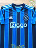 2021/22 Ajax Away Football Shirt Gravenberch #9 (M)