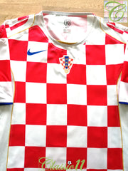 2004/05 Croatia Home Player Issue Football Shirt (XL)