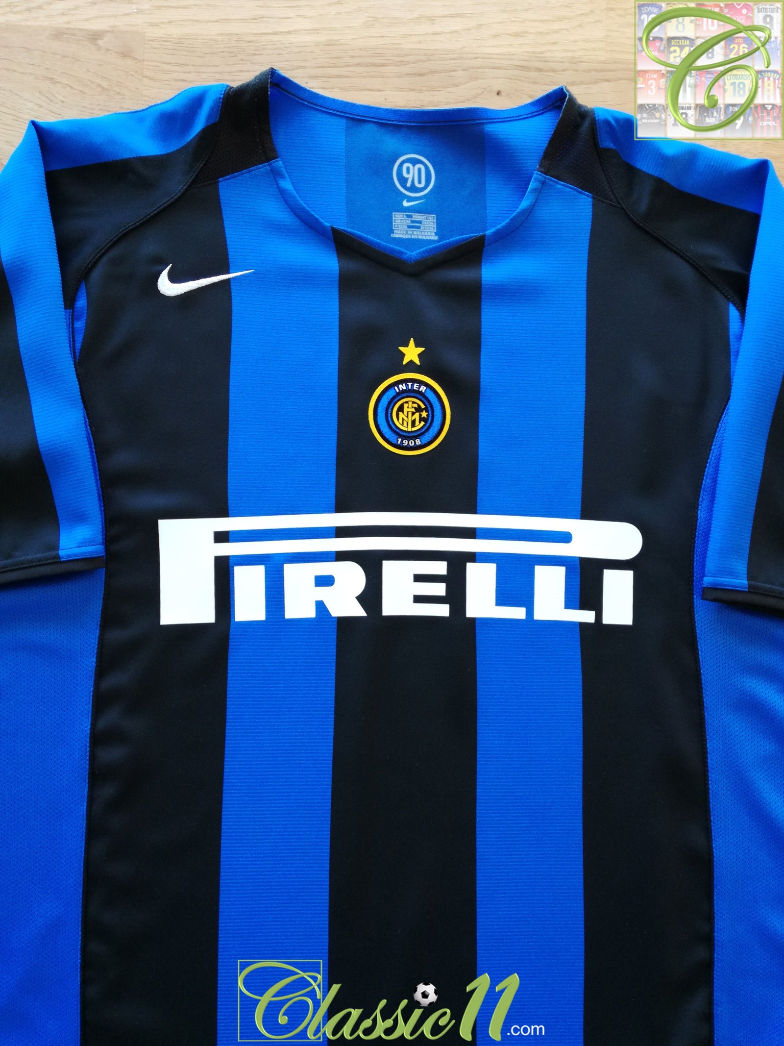 2004/05 Internazionale Home Football Shirt