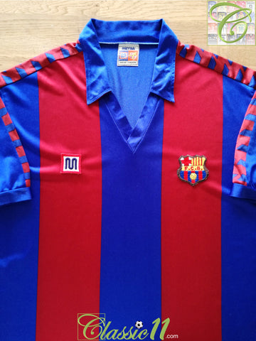 1984/85 Barcelona Home Football Shirt (L)