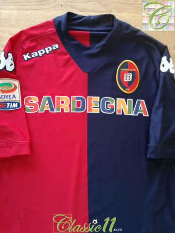 2012/13 Cagliari Home Serie A Football Shirt (S)