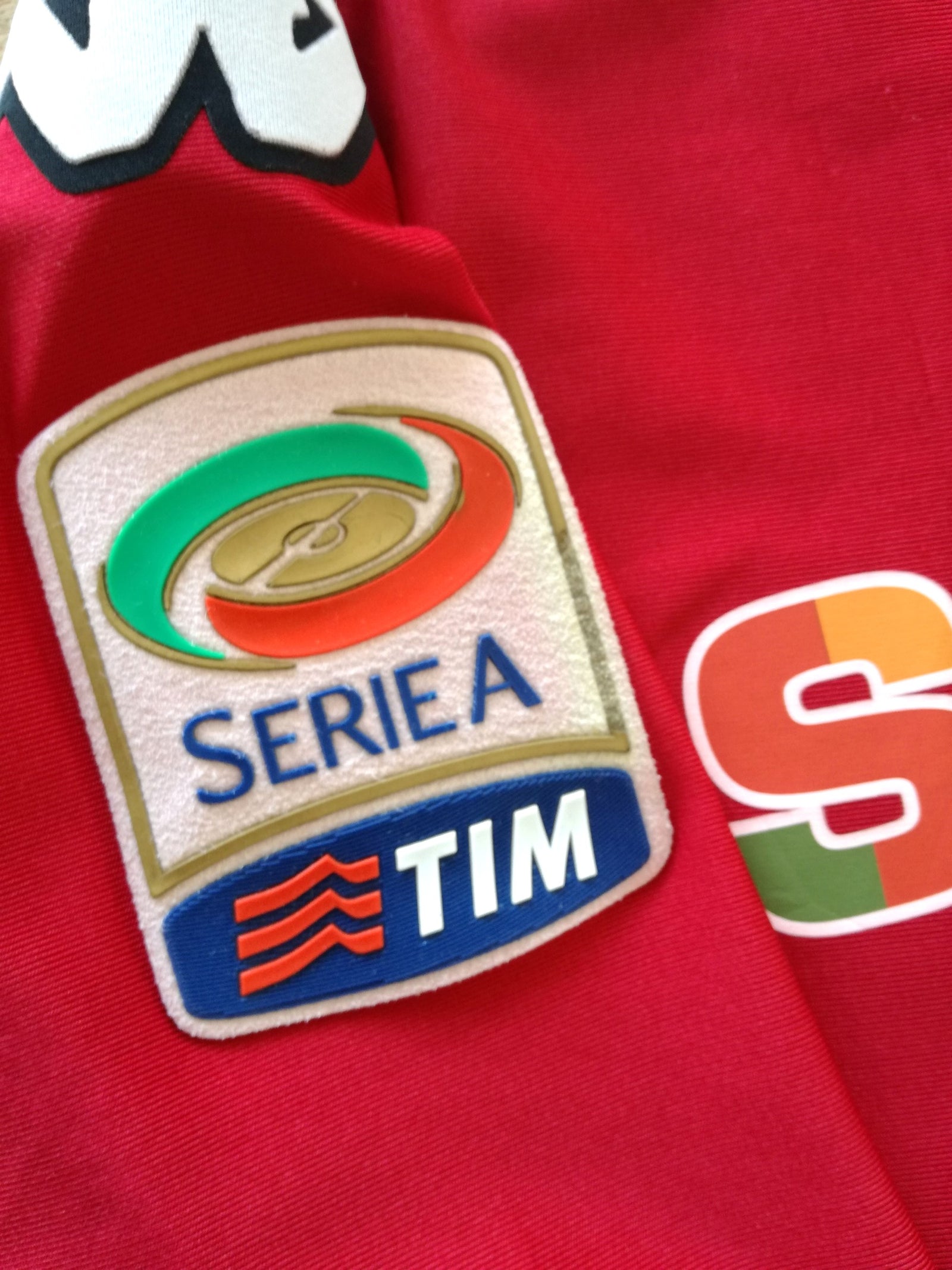 2012/13 Cagliari Home Serie A Football Shirt (S)