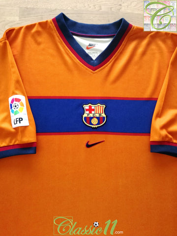 1998/99 Barcelona 3rd La Liga Football Shirt