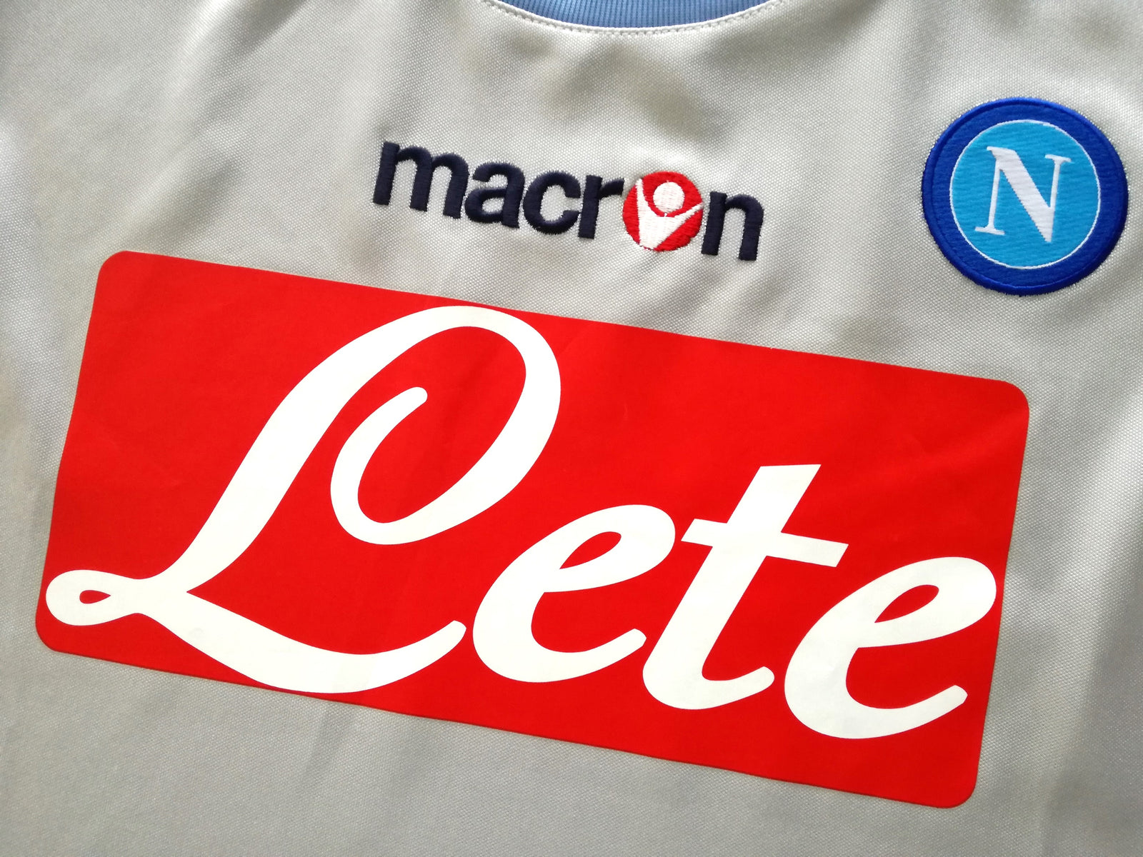 2009/10 Napoli Away Serie A Football Shirt (M)