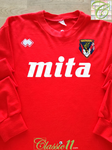 1991/92 Genoa Player Issue Football Training Sweater (XL)