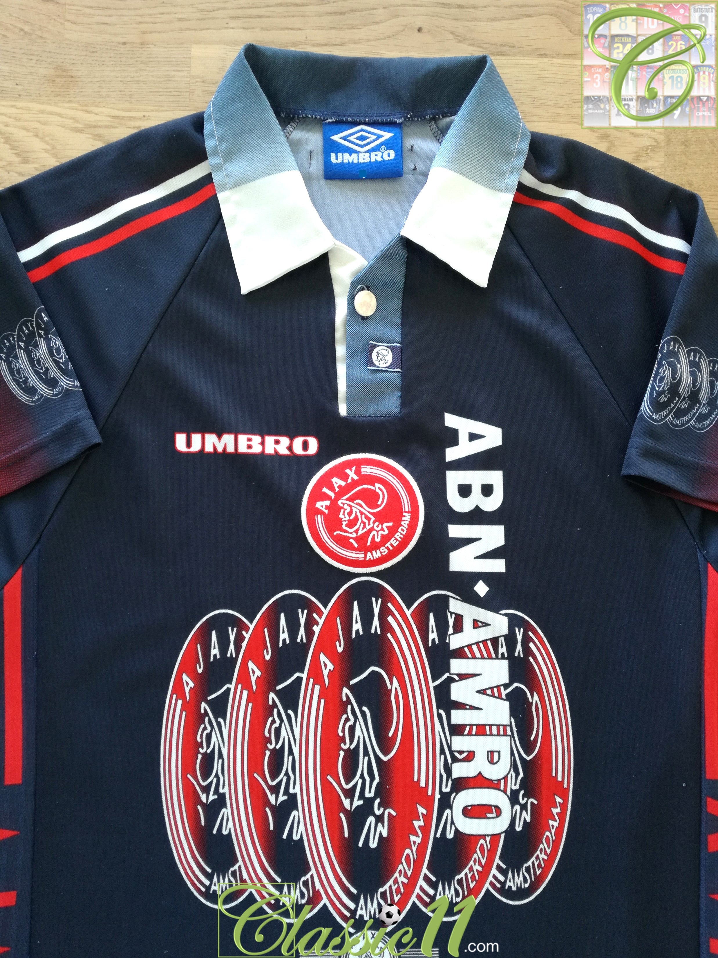 1997/98 Ajax Away Football Shirt (S)