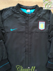 2009/10 Aston Villa Football Track Jacket - Black