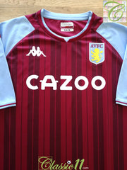 2021/22 Aston Villa Home Football Shirt
