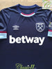 2021/22 West Ham 3rd Football Shirt Rice #41 (M)