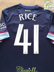 2021/22 West Ham 3rd Football Shirt Rice #41 (M)