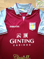2012/13 Aston Villa Home Football Shirt (S)
