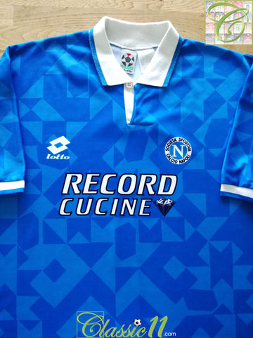 1994/95 Napoli Home Football Shirt (XXL)