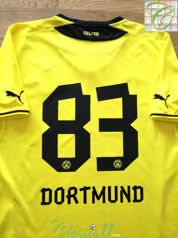 2013/14 Borussia Dortmund Home Football Shirt #83