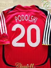 2006/07 Germany Away Football Shirt Podolski #20 (Y)