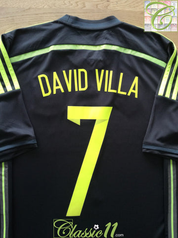 2013/14 Spain Away Football Shirt David Villa #7