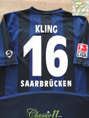 2005/06 Saarbrucken Home 2. Bundesliga Football Shirt Kling #16 (L)