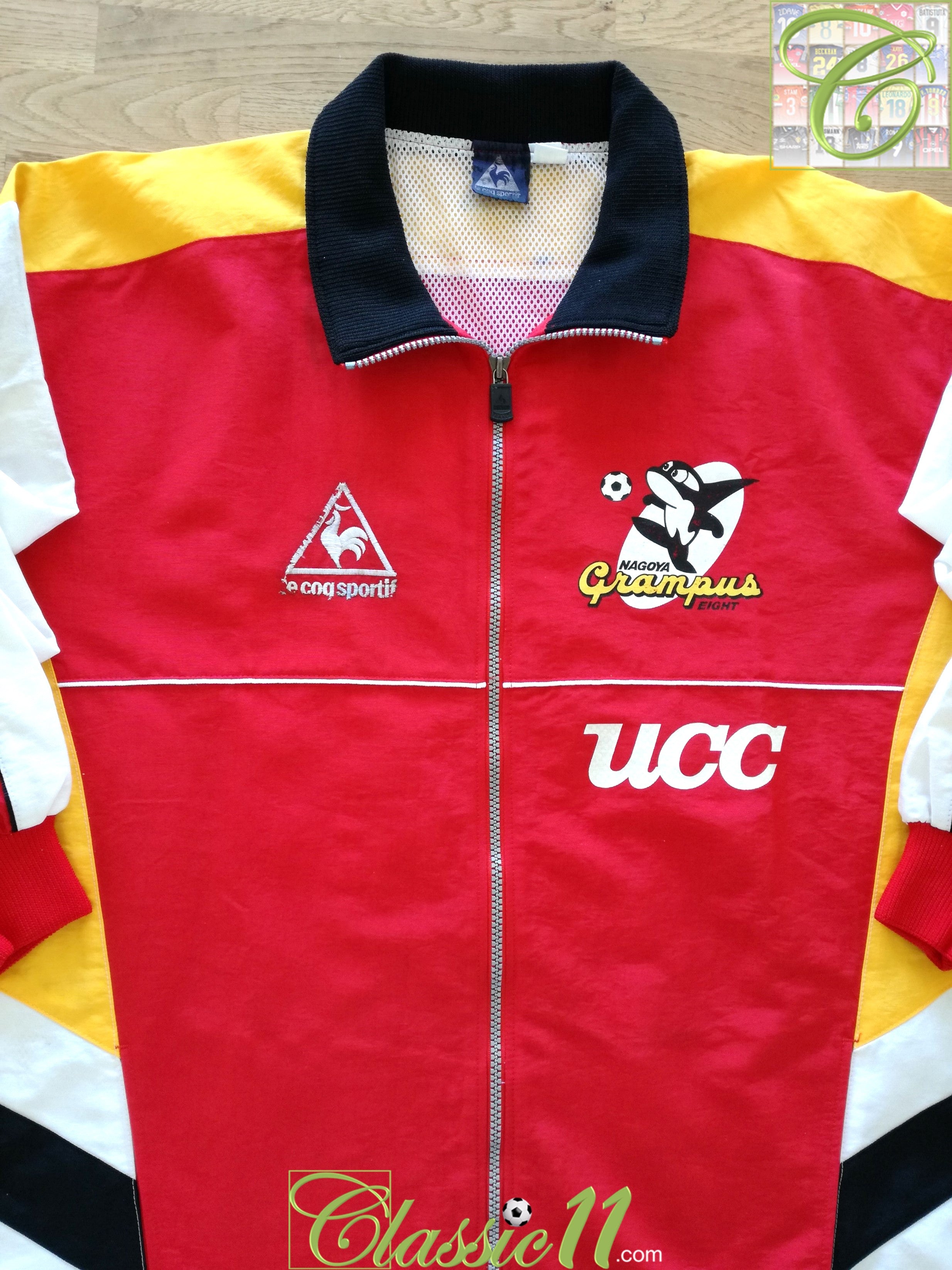 1992 Nagoya Grampus Eight Player Issue Track Jacket