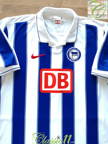 2009/10 Hertha Berlin Home Football Shirt
