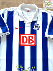 2009/10 Hertha Berlin Home Football Shirt