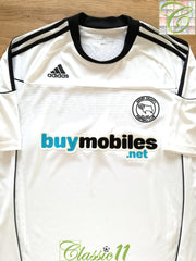 2010/11 Derby County Home Player Issue Football Shirt (L)