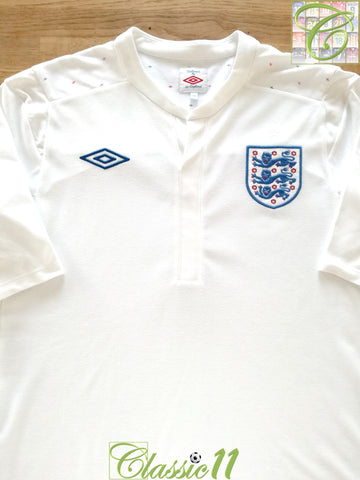 2010/11 England Home Football Shirt