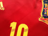 2011/12 Spain Home Football Shirt Fabregas #10 (S)