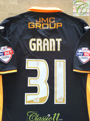 2015/16 Exeter City Away Match Issue Football League Shirt Grant #31 (M)