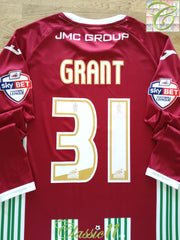 2015/16 Exeter City 3rd Match Issue Football League Shirt Grant #31 (M)
