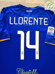 2014/15 Juventus Away Serie A Football Shirt Llorente #14 (XL)