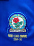 1994/95 Blackburn Rovers Home 'Champions' Football Shirt Sutton #16 (XL)