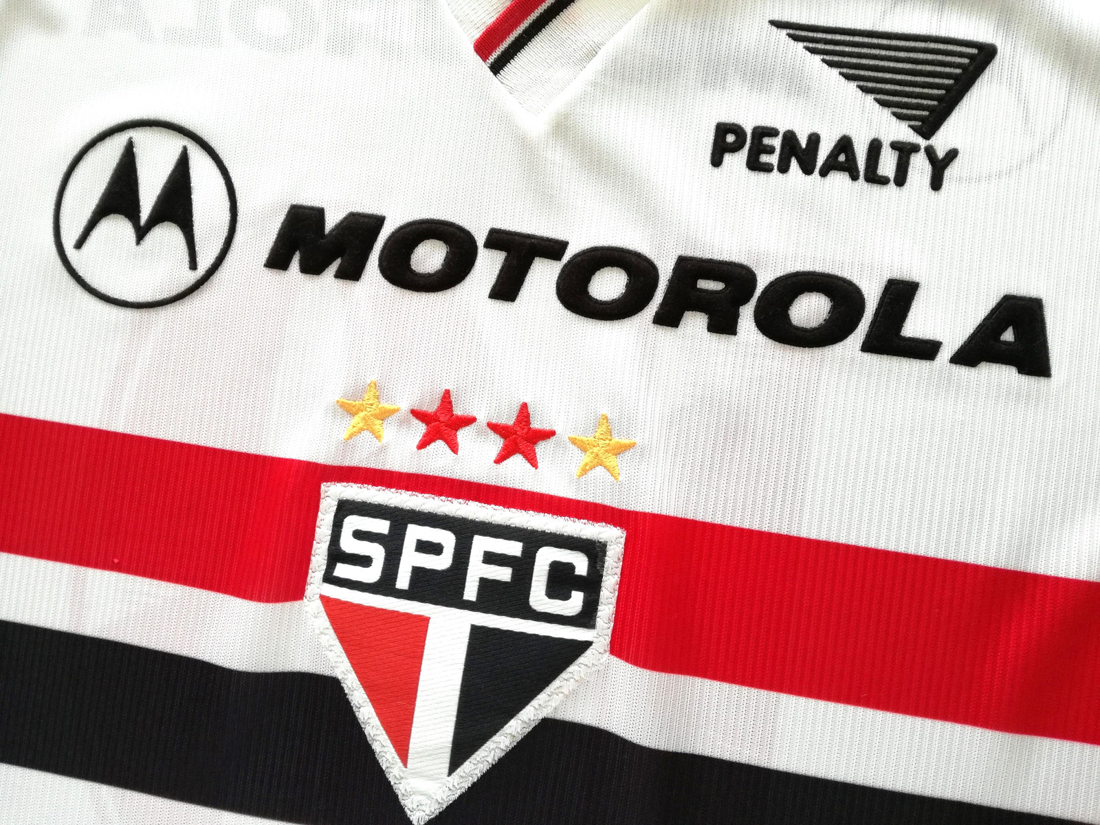 1999 Sao Paulo Home Football Shirt (Raí) #10 (L)