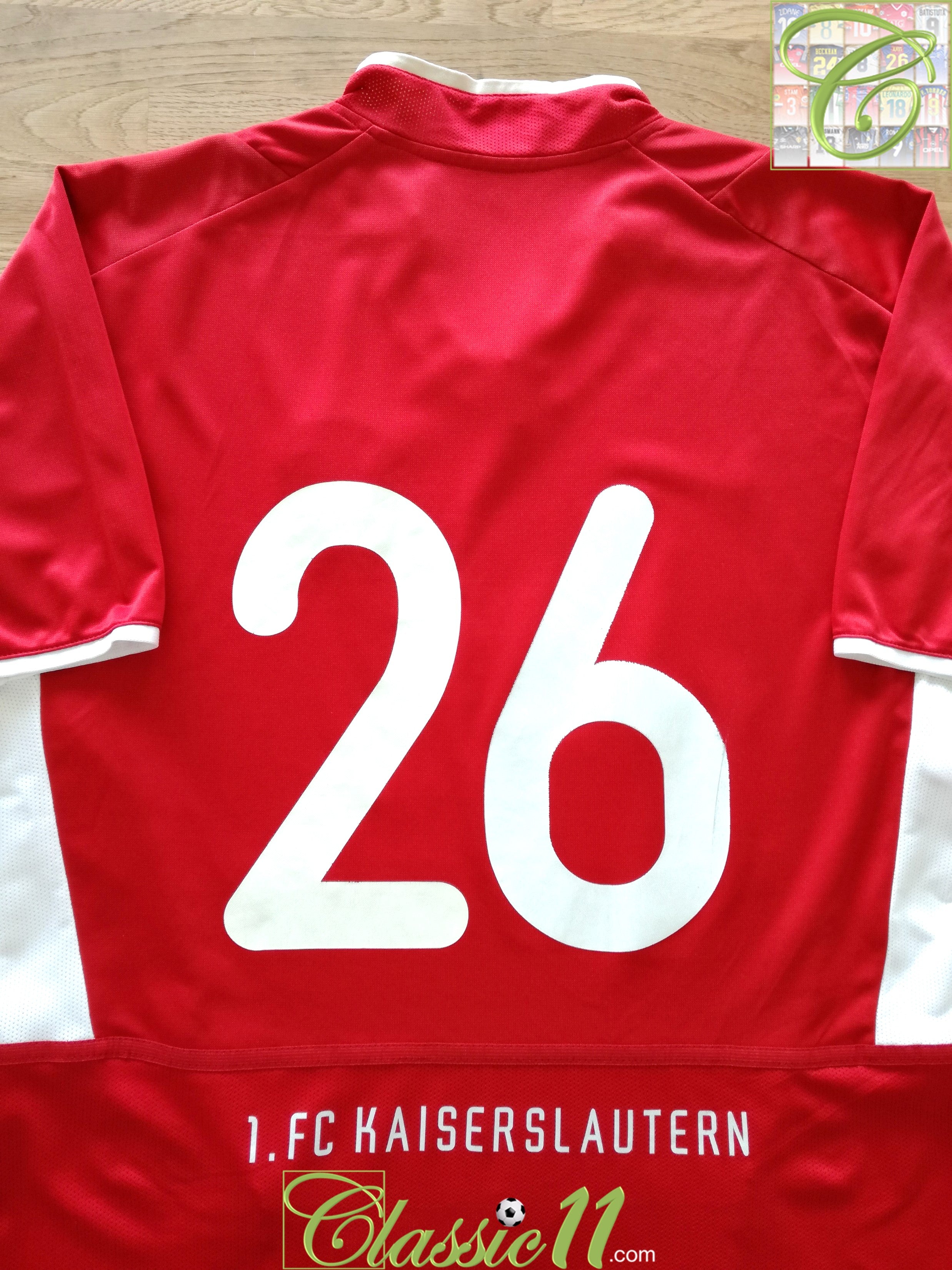 2002/03 Kaiserslautern Home Football Shirt #26 (M)