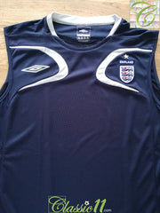 2006/07 England Football Training Staff Vest (XL)