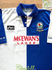 1994/95 Blackburn Rovers Home 'Champions' Football Shirt Sutton #16 (XL)