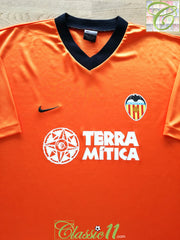 2001/02 Valencia Away Basic Football Shirt (L)