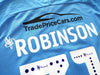 2018/19 Southend United Away Match Worn Football Shirt Robinson #31 (M)