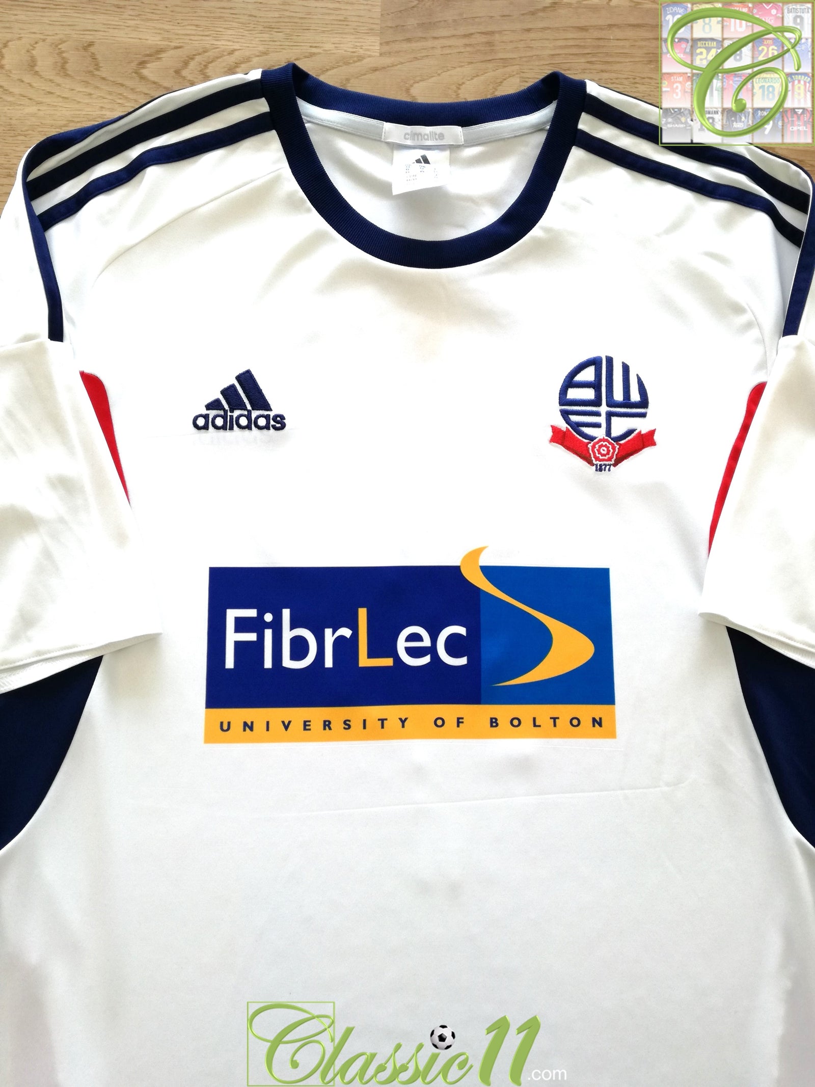 2013/14 Bolton Wanderers Home Match Worn Football Shirt Eagles #7 (M)