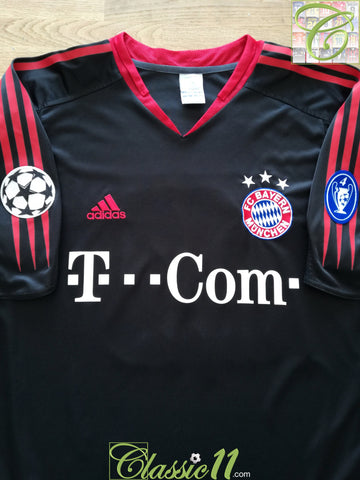 2004/05 Bayern Munich Champions League Football Shirt (XXL)