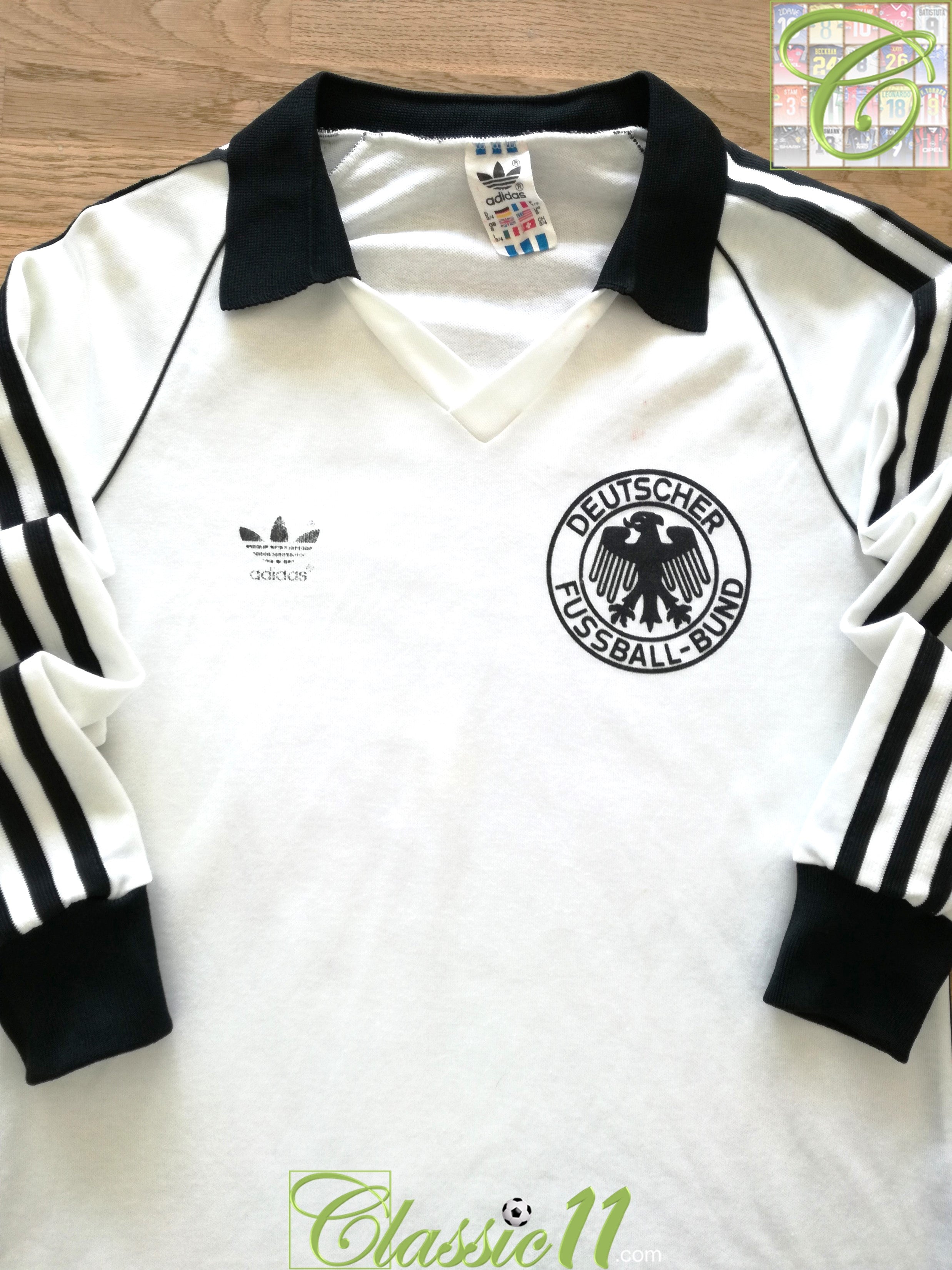 1980/81 West Germany Home Football Shirt. (S)