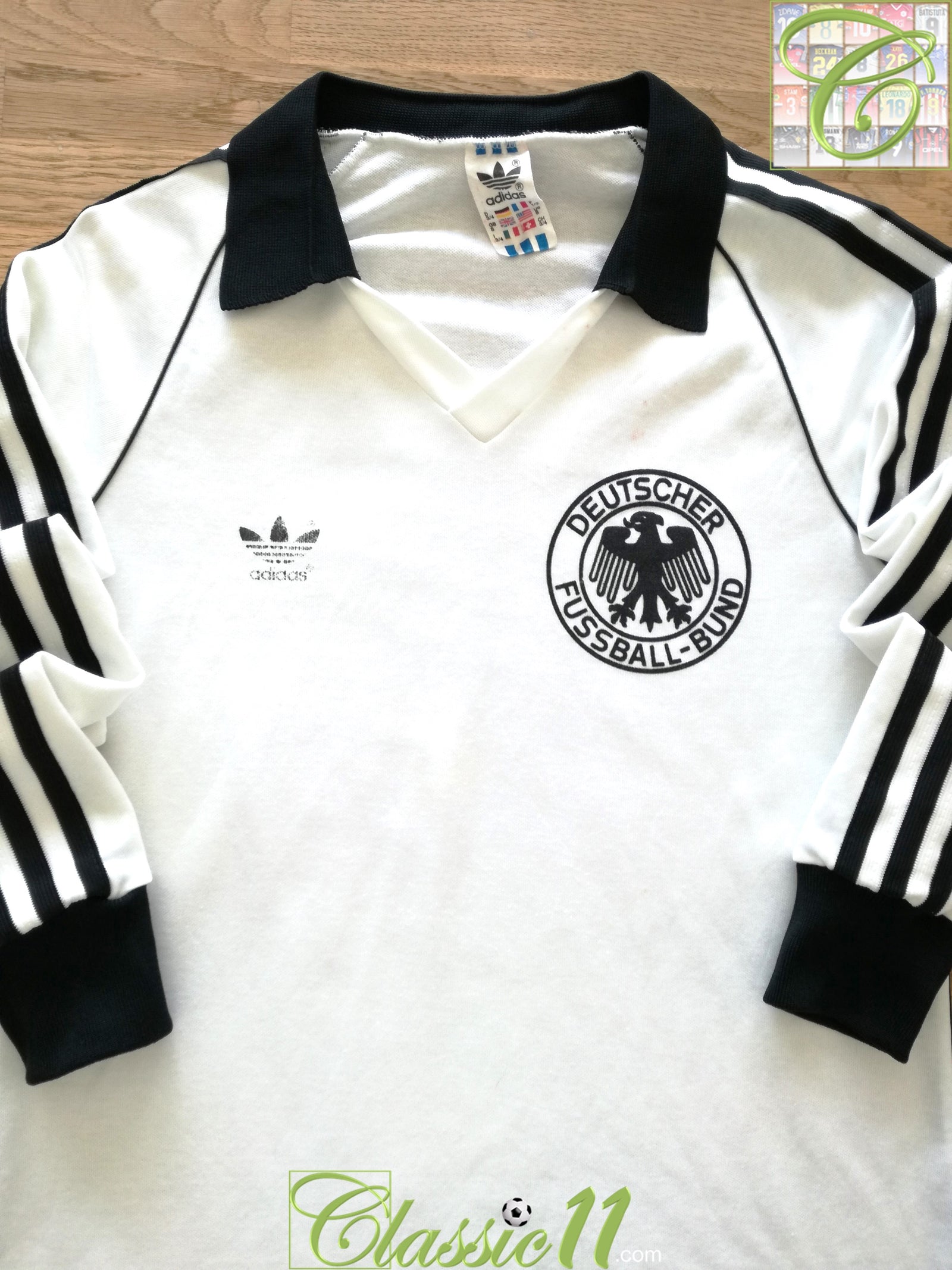 1980/81 West Germany Home Football Shirt. (S)