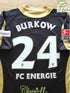 2006/07 Energie Cottbus Away Bundesliga Football Shirt Burkow #24 (L) (XL)