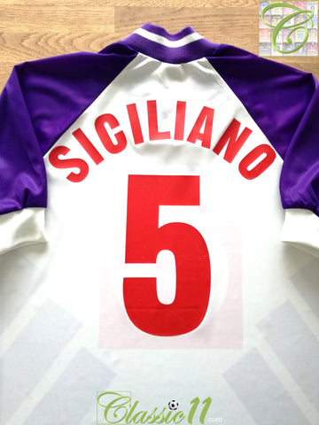 1994/95 Anderlecht Home Football Shirt Siciliano #5